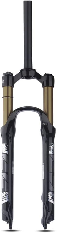 Fourche VTT air 29 pouces tube droit 1-1/8 suspension hydraulique débattement 100mm