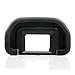 ChromLives Camera Eyepiece Eyecup Compatible with 18mm EB Replacement Viewfinder Protector Compatible with Canon EOS 80D 70D 60D 77D 50D Mark II 6D 6D Mark II 40D 30D 20D 20Da 10D 60Da A2 A2E D30 D60
