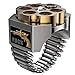 SHQYQY Deux Couleurs Roulette Bullet Doigt Anneau Bague pour Hommes Punk Placage Alliage Bijoux Petit Ami Cadeaux Accessoires,A,11