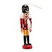Kurt Adler Wooden Nutcracker Ornament Set, 5-inch Height, Multicolor, Wood