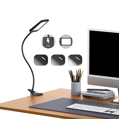 TROND LED Desk Lamp with Clamp, 1000LM Super...