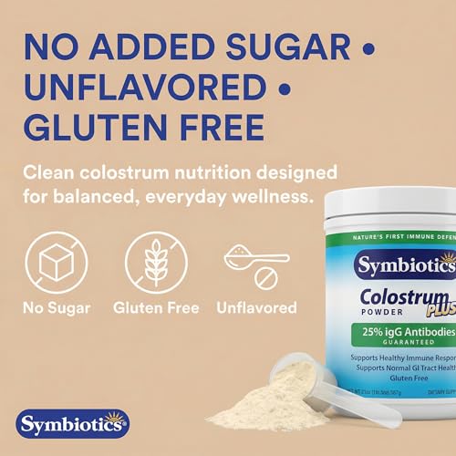Symbiotics Colostrum Plus Powder