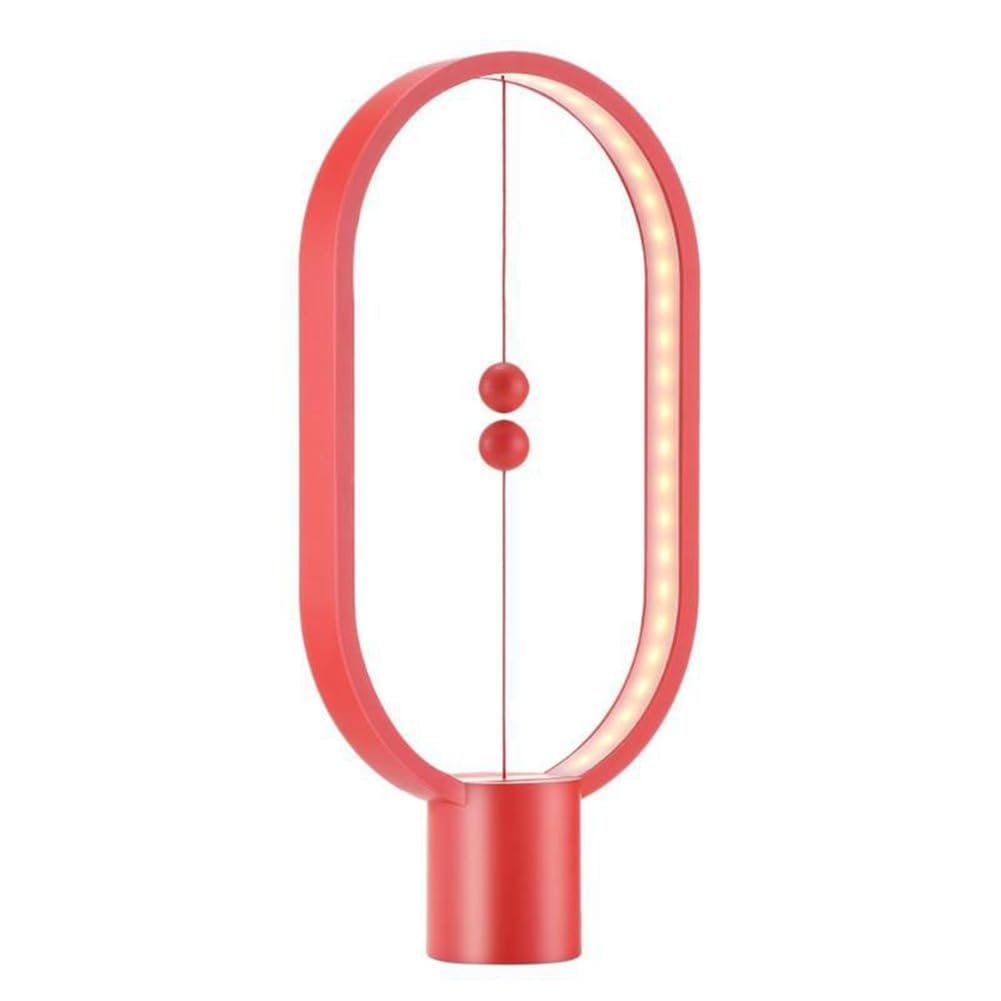 Qcwwy Lampka Biurkowa LED USB z Włącznikiem Magnetycznym, Ciepłe światło | Korpus z Tworzywa Sztucznego, ładowanie Przez USB, 5 W Ciepły żółty, Przenośny 15,9 Cala, Dekoracja W Formie Lampki Nocnej