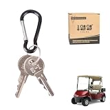 Llaves de Encendido para Carrito de Golf (2 Unidades) Compatible con Todos los carros de Golf eléctricos y de Gas EZGO 17063-G1