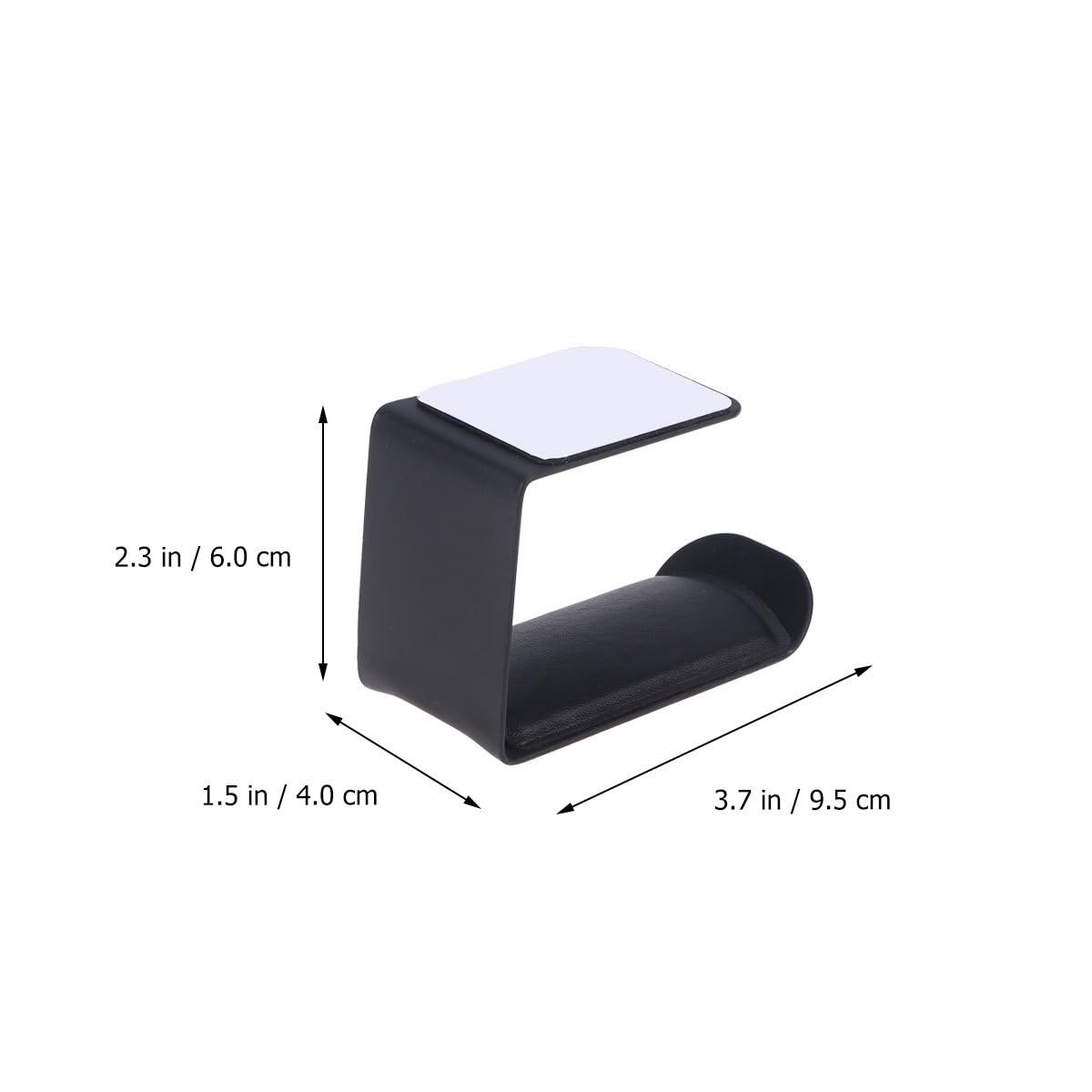 Gatuida 3 Piezas Colgador De Auriculares Gancho para Auriculares para Escritorio Gancho De Escritorio Montaje En Pared Percha Soporte para Auriculares Debajo De La Mesa