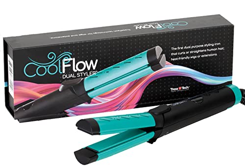 TressTech Cool Flow Dual Styler 2-en-1 Rizador y Plancha miniatura 1