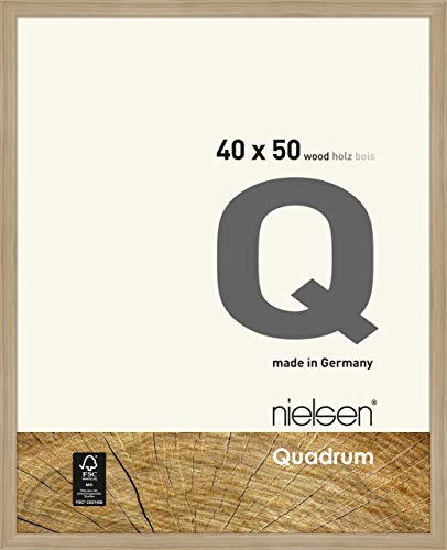 Nielsen Holz Bilderrahmen Quadrum, 40X50 Cm, Eiche Natur