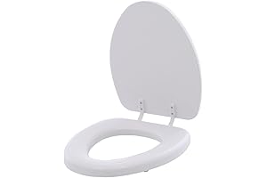 Comfort: Mayfair 113EC 000 Elongated Soft Cushioned Toilet Seat