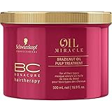 Schwarzkopf bonacure oil miracle brazilnut oil pulp tratamiento todo tipo cabello 500ml (62599)
