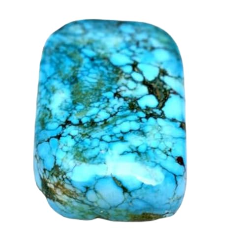 Turquoise naturelle stable 19mm : finissez vos sertissages de bague sans fissure