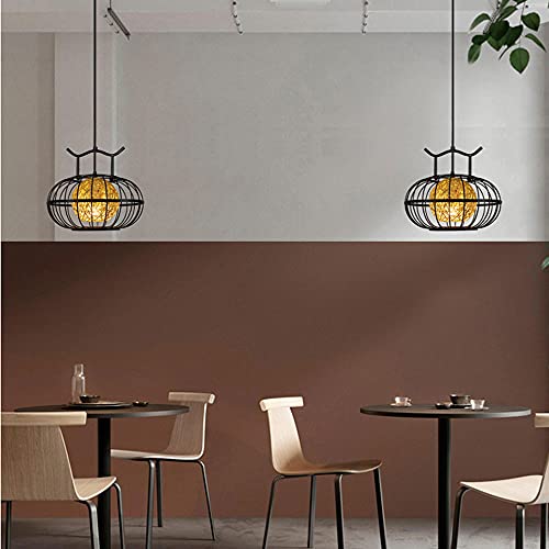 Plafonnier lanterne chinoise rétro pour éclairage chaleureux de restaurant