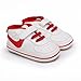 xioqen Infant Toddler Baby Boys Girls Shoes Unisex Non-Slip Breathable Rubber Sole Crib First Walking Fashion Soft Sneakers (02/Red, US Footwear Size System, Infant, Age Range, Medium, 3-6 Months)