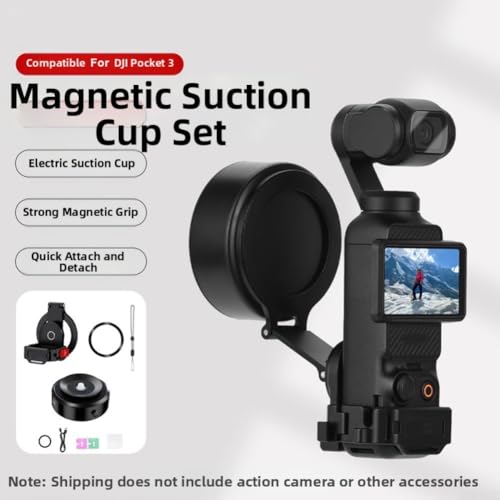 Teleprompter Pocket 3 support d'extension compact ABS avec griffe noir - 7