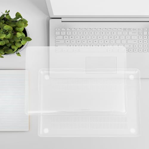 Protector de portátil transparente y delgado con carcasa de plástico resistente para ordenador 7