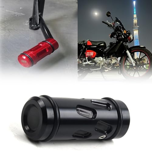 FOR CC 110 Cross Cub 110 CC110 クロスカブ110 2018-2023 2024 オートバイの中央パーキングフレームセンターブラケット大型三脚延長パッド補助アクセサリー センタースタンド (ブラック)