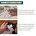 Naturahand 3PCS Pet Pill Shooter Plunger Popper for Small Cats Dogs Soft Tip Tablet Gun Dispenser Pusher for Small Animal Feeding(Blue)