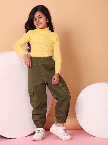 Image of superminis Girls Denim Jeans | Stretchable Blue Cat Print Jeans for Girls 3-10 Years | Soft Comfortable Kids Denim Pants for Casual