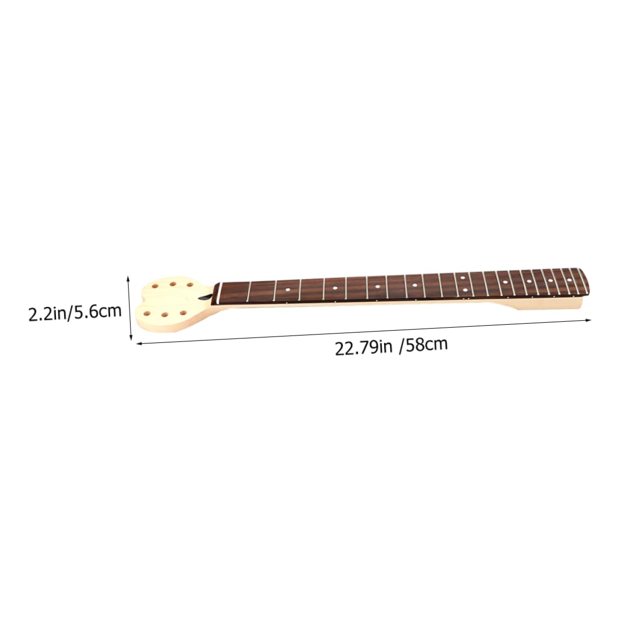 TOYANDONA Uchwyt Gitarowy Gałki Do Gitary Wskaźnik Serce Gitara Szyi Gitara Gryf Gitary Elektrycznej Koncert Szyi Głowy Etui Na Gitarę Akcesoria Elektrycznej Akcesoria