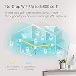 TP-Link Deco WiFi 6 Mesh System(Deco X20) - Covers up to 5800 Sq.Ft. , Replaces Wireless Routers and Extenders(3-Pack, 6 Ethernet Ports in total, supports Wired Ethernet Backhaul) - Image 3