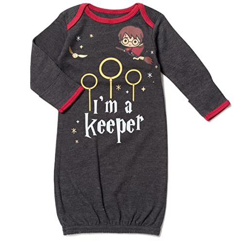 Harry Potter Hedwig Owl Baby Long Sleeve Swaddle Sleeper Gowns Newborn4