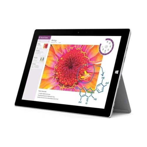 Microsoft Surface Pro 3 Tablet PC i5-4300U 1.9GHz 4GB RAM 128GB SSD Windows 11 Pro (Renewed)