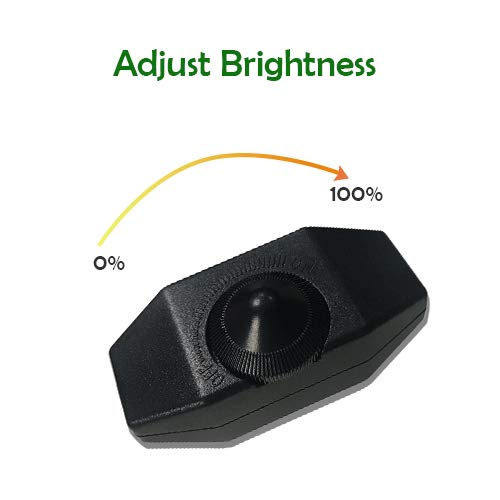 Lominie Full Spectrum Aquarium Light, Adjustable Saltwater Freshwater Super Bright Fish Tank Light for Reef, Coral, Planted Nano Aquarium Tank (Freshwater Asta120)