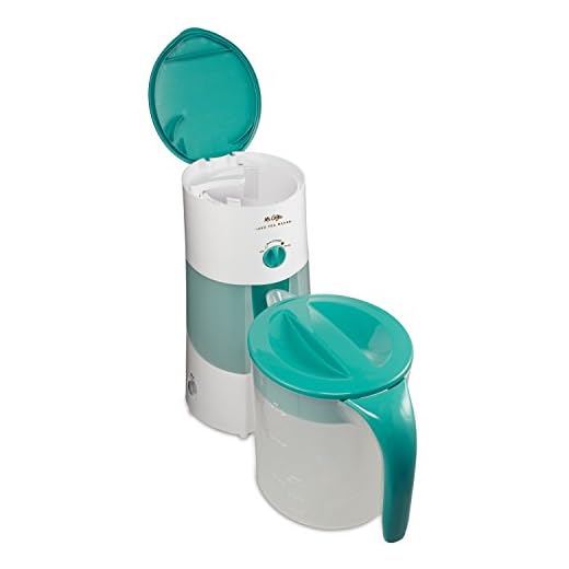 Mr. Coffee TM70TS Fresh Iced Tea Maker, 3-Quart, Teal Splash