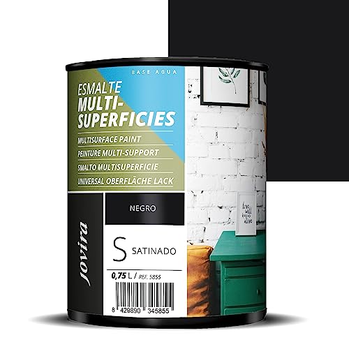 JOVIRA PINTURAS Esmalte Multisuperficies al Agua Satinado. Decora y protege superficies de difícil...