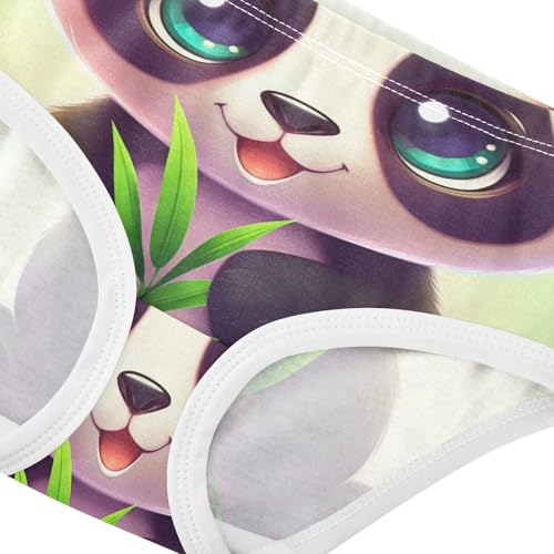 Fun Print Girls Underwear Toddler 2t Cotton Cute Panties Girl Cute Panda Bear Briefs Girls Undies4