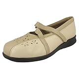  EASYB - Bailarinas para Mujer Varios Talla única, Color Beige, Talla 42