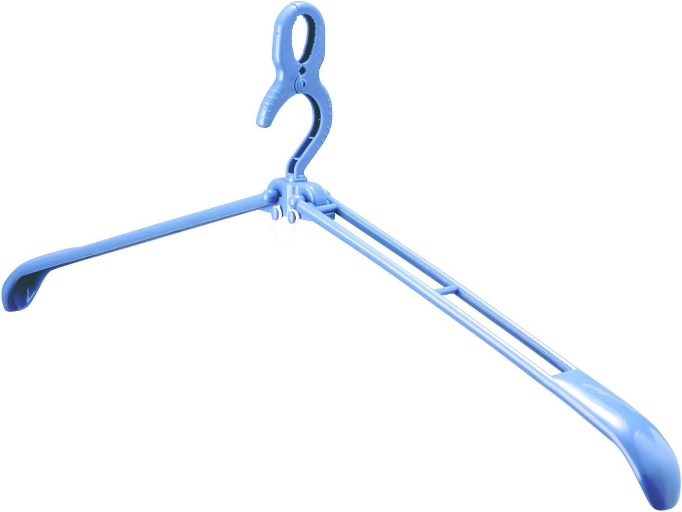 Amazon.co.jp: サワフジ 洗濯物干し トレーナーハンガー ライトブルー