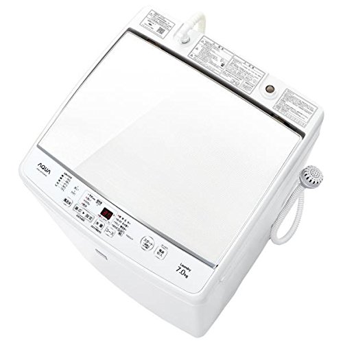 Amazon.co.jp: AQUA 7．0kg全自動洗濯機 keyword キーワードホワイト 