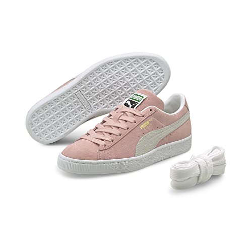 Image of PUMA Men's Basket Classic XXI Sneaker, Peachskin White, 6.5