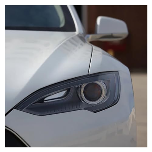 Couvercle de phare avant brisé : Solution de remplacement droit pour Tesla Model S - 7