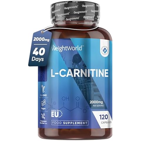 L Carnitine Capsules 2000mg for Energy Cover