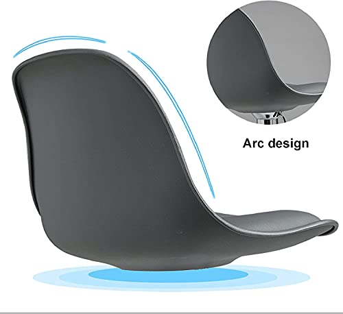 Tabouret de bar moderne en PU de qualité supérieure et base chromée MU - 7