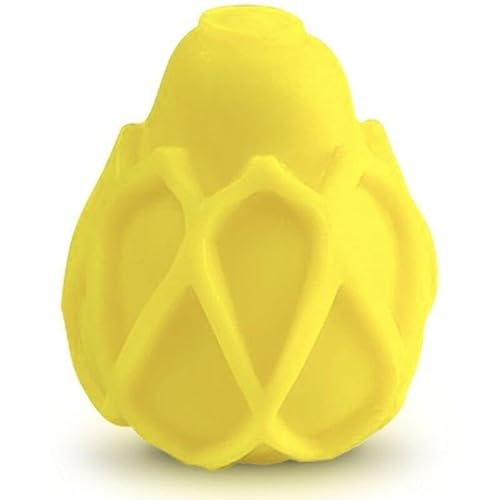 G-Vibe - Huevo Masturbador Texturado Reutilizable Amarillo