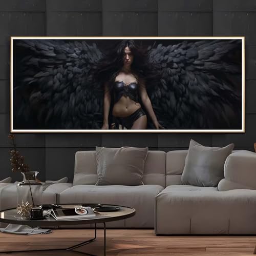 Kit broderie diamant 5D déesse sexy loisir créatif pour adulte et débutant salon 100x50cm