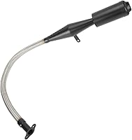 Vista 7 de YOXUFA Silenciador de escape flexible de 2 tiempos + kit ajustador tensor de cadena para 49 cc, 60 cc, 66 cc, 80 cc, 100 cc, bicicleta motorizada