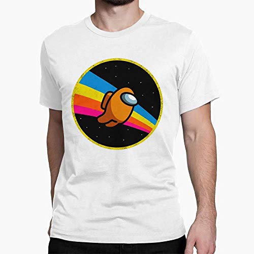 Camiseta Básica Unissex Algodão Among Us Suspeito Game Impostor Tumblr (Vermelho, P)