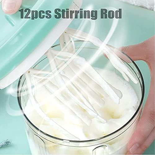 1200ml Hand Mixer, Kitchen Rotary Manual Whisk Egg Beater Crank Cream Whisking for Cooking Baking