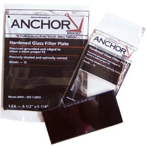 Anchor Brand FS-5H-10 4-1/2X5-1/4#10 Glass Filter Plate