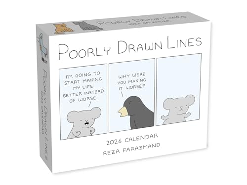 Poorly Drawn Lines 2026 Day-to-Day Calendar