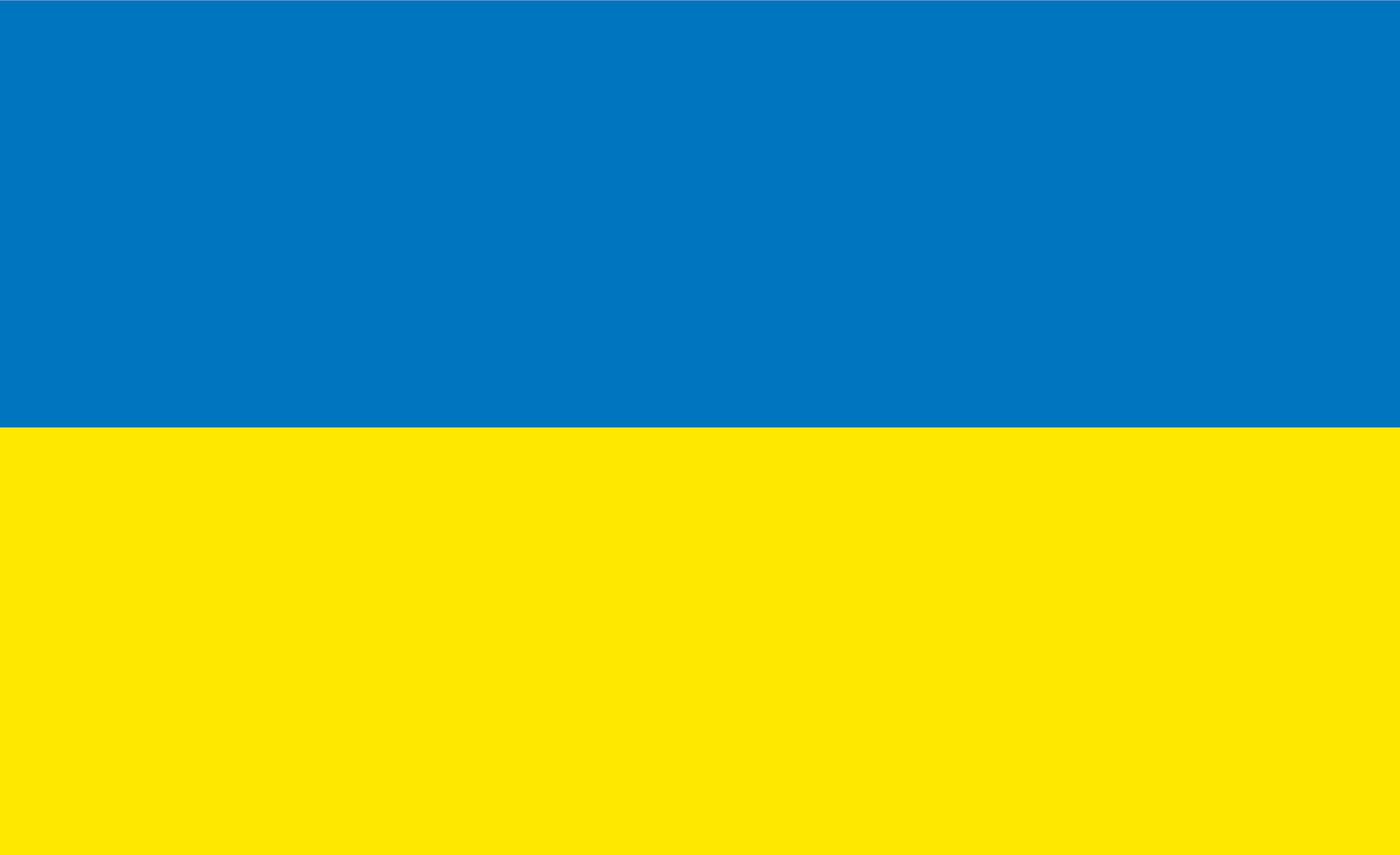 Drapeau de l'Ukraine 120x80 cm - Grand Pavillon pour Bateau et Extérieur