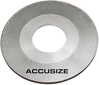 Accuszie Industrial Tools 1/8' Straight Style Diamond Wheels Type D1a1, Ec81-0930