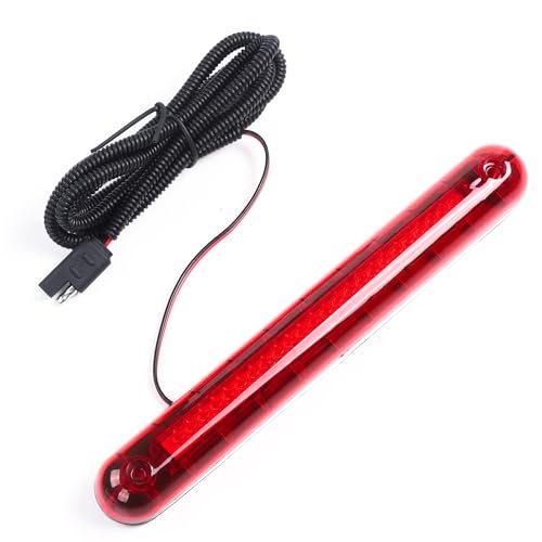 Red Lens Full LED Rear High Lever Third 3Rd Brake Stop Light Lamp For Land Rover