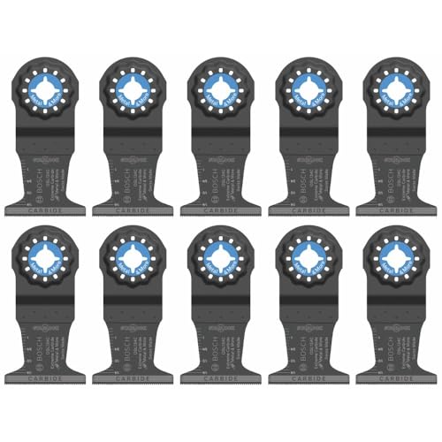 Image of Bosch OSL134C-10 1-3 /4 in. Starlock Oscillating Multi Tool Carbide Plunge Cut Blade 10 pk.