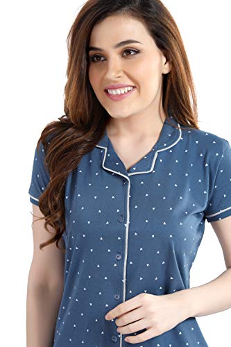 Image of AV2 Women's Cotton All Over Print Top and Capri Set Pack of 1