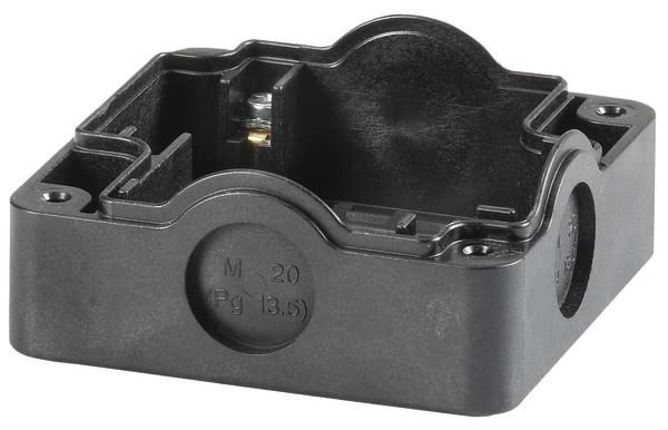 EATON FAK-IU Base Caja 3 Elementos Negra 8.5x3.5x8.5cm para Contactos