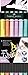 Produktbild Faber-Castell 116453 Black Edition Brush Pen Set mit 6 Pastellfarben, Filzstifte für Erwachsene, Brush Pens zum Ausmalen und Schreiben, abwaschbare Tinte